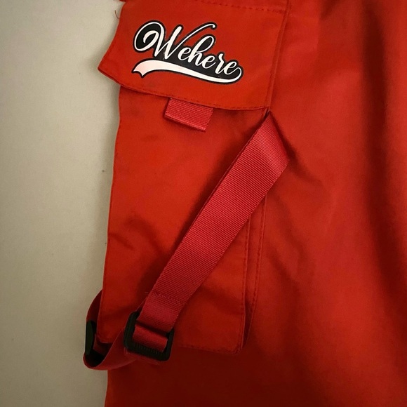 Men Cargo Pants Outdoor Straight Leg Trouser Loose Hip Hop Pocket Streetwear - Picture 4 of 10